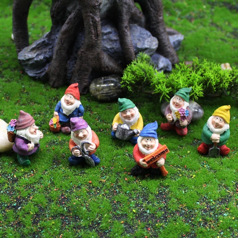 Gnomos Divertidos Para Jardim