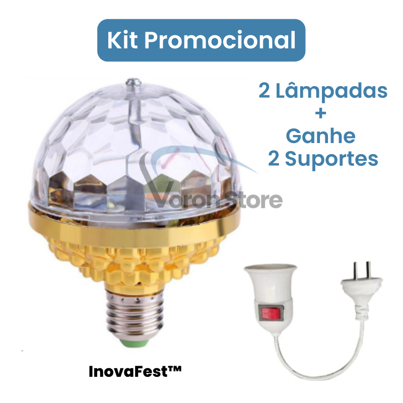 InovaFest™ ORIGINAL Lâmpada Mágica + Ganhe 1 Suporte Flexível (Kits Promocionais com 2 e 3 unidades)