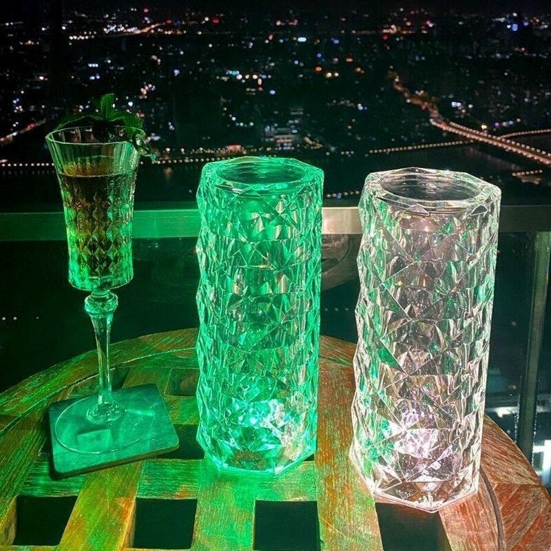 Luminária de Cristal VoronLux™ LED 16 cores