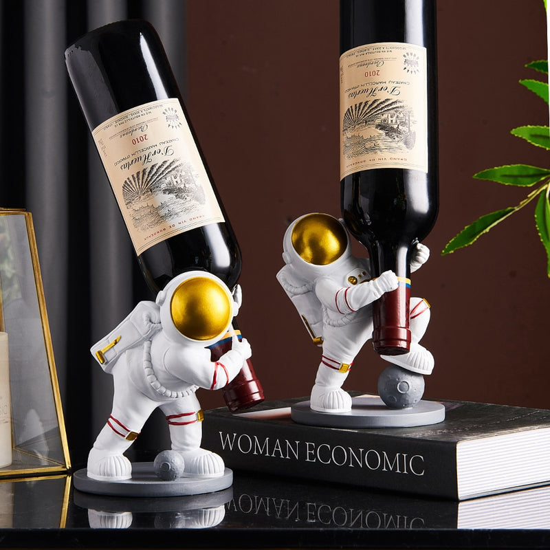 Suporte de Vinho Astronautas
