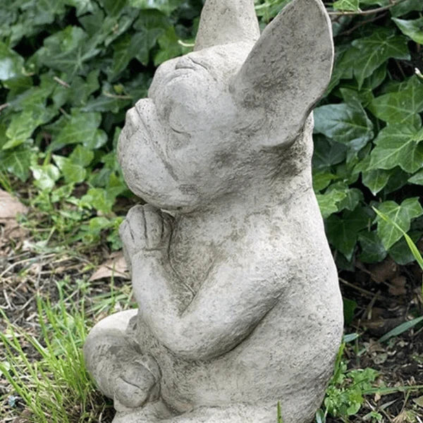 Estatueta BullDog Meditador